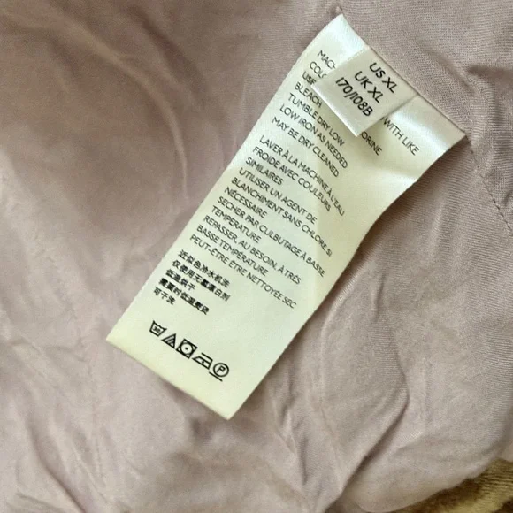 Free People Dusk To Dawn Military Jacket Velvet Moto Sz XL NWT We The Free Gold - Picture 11 of 15